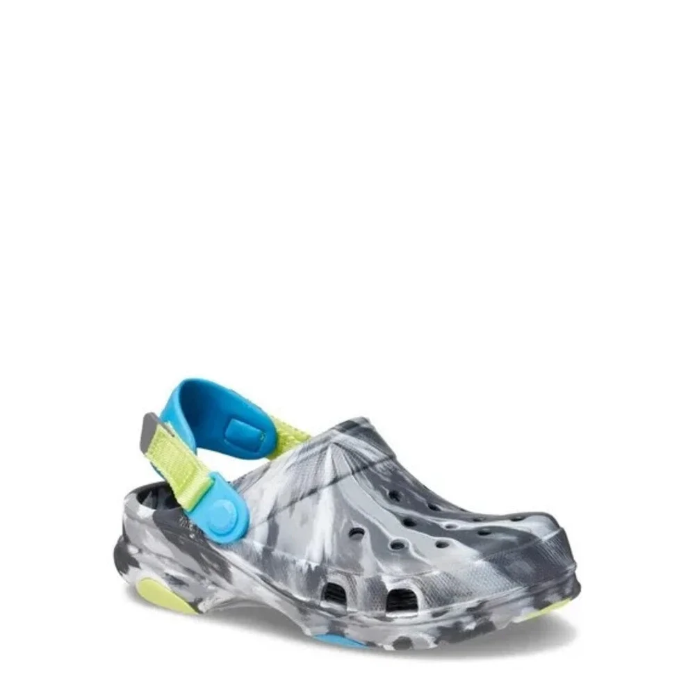 Crocs Classic All-Terrain 207867-0DA Clogs Toddler 4 Gray Casual Shoes JOBB707